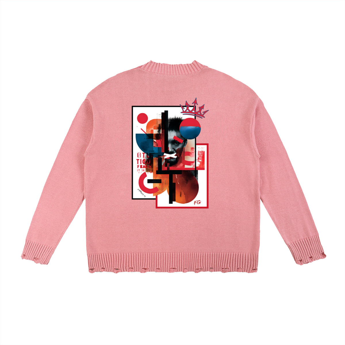 Frayed Authørity Knit