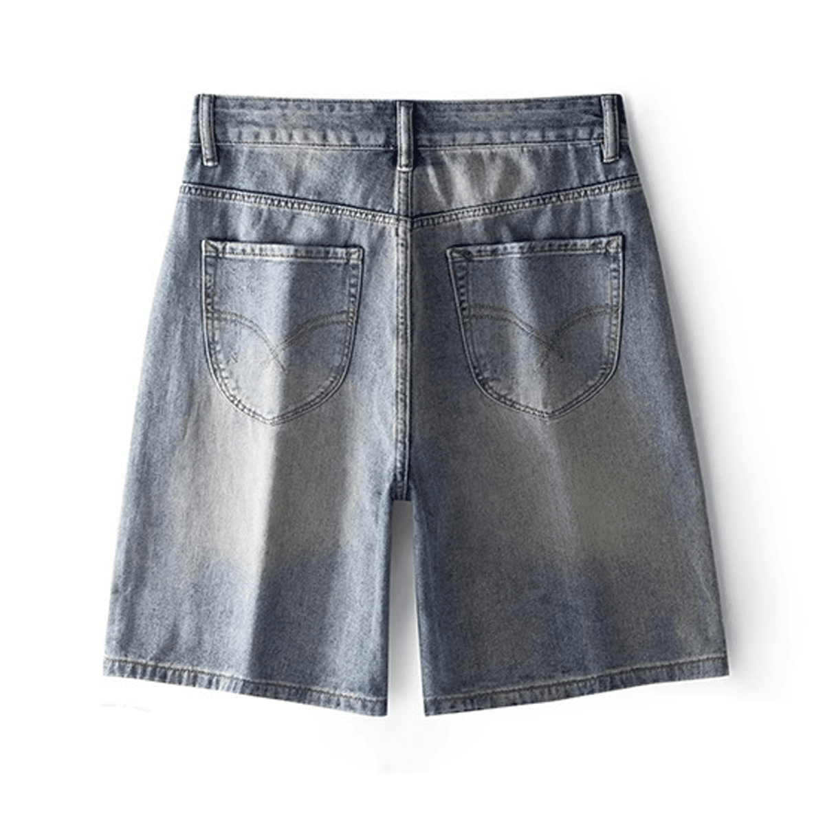 Fade Cut Denim Shørt