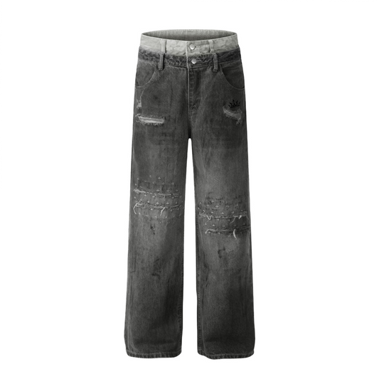Døuble Waist Relic Denim