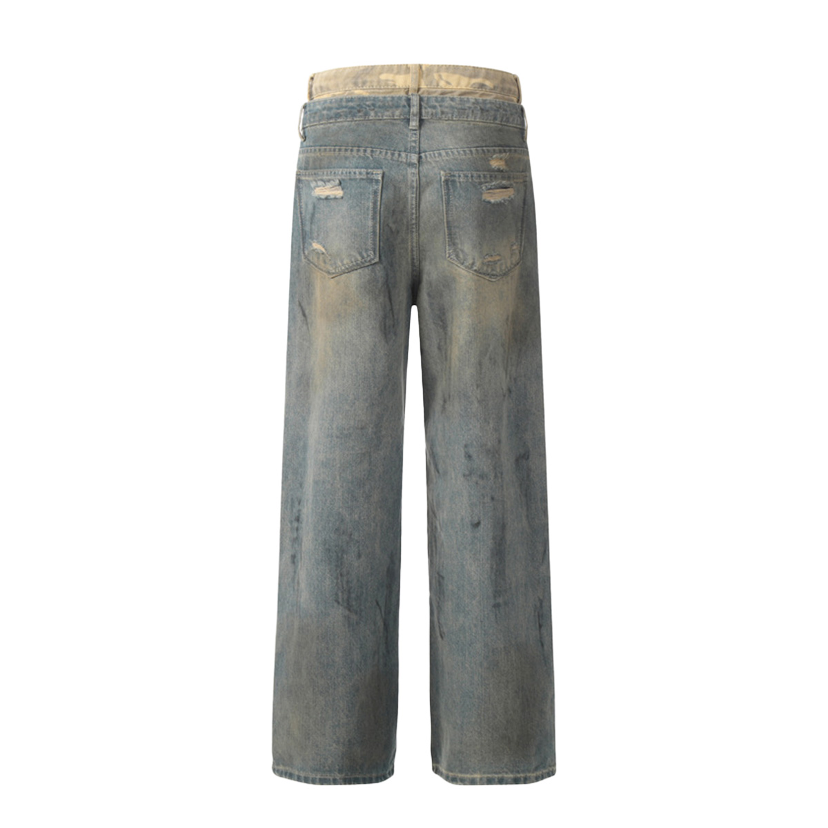 Døuble Waist Relic Denim