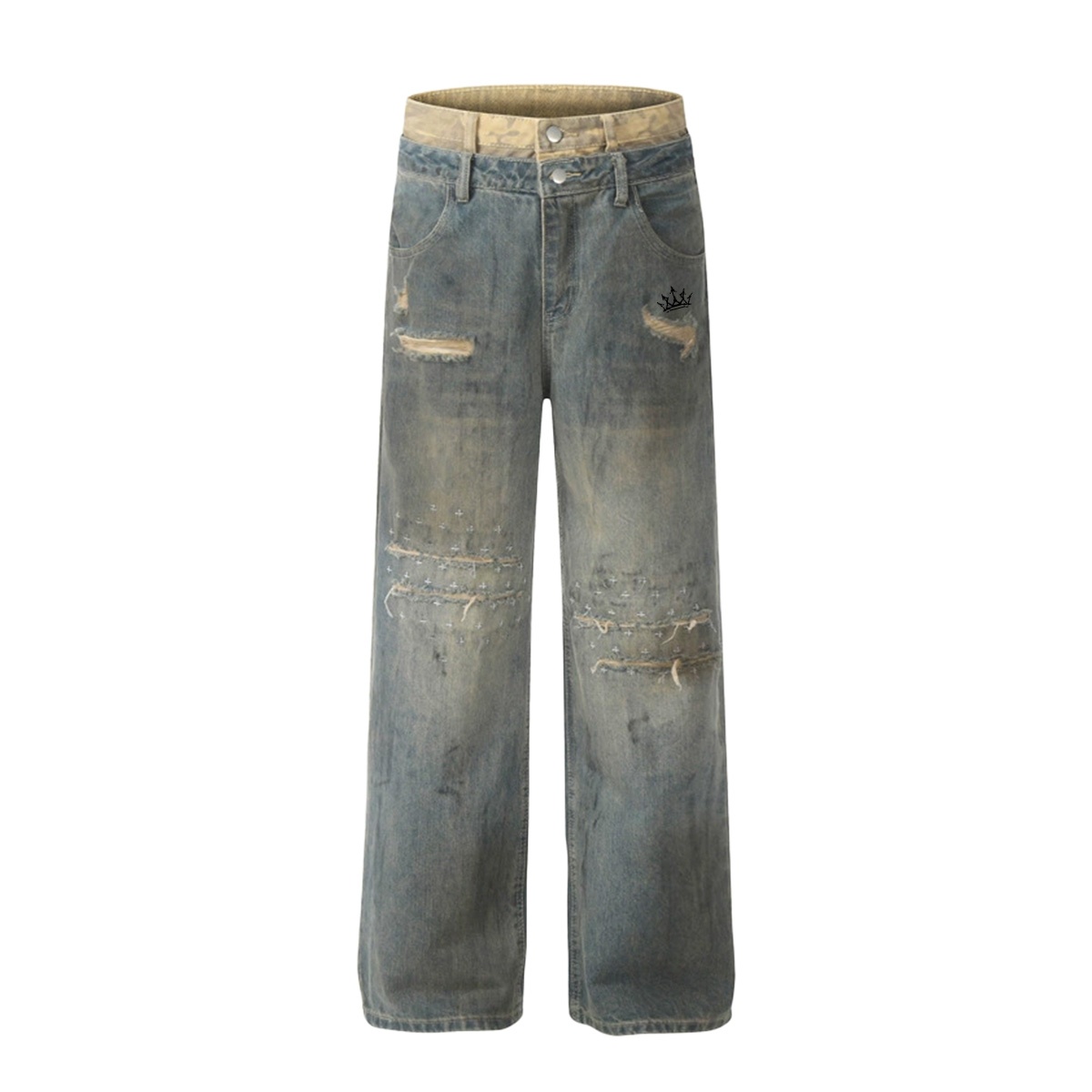 Døuble Waist Relic Denim