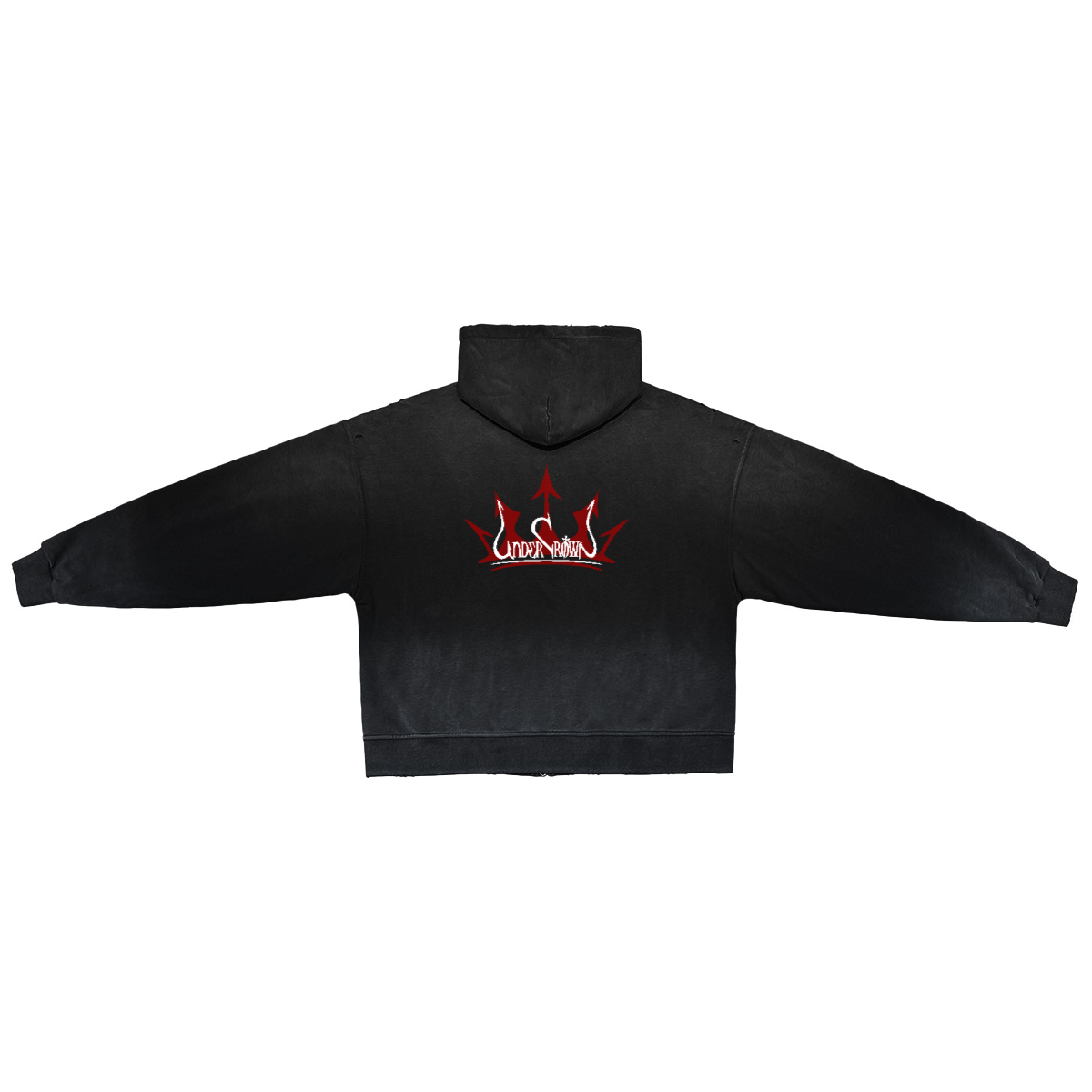 Ash Crøwn Zip Høodie