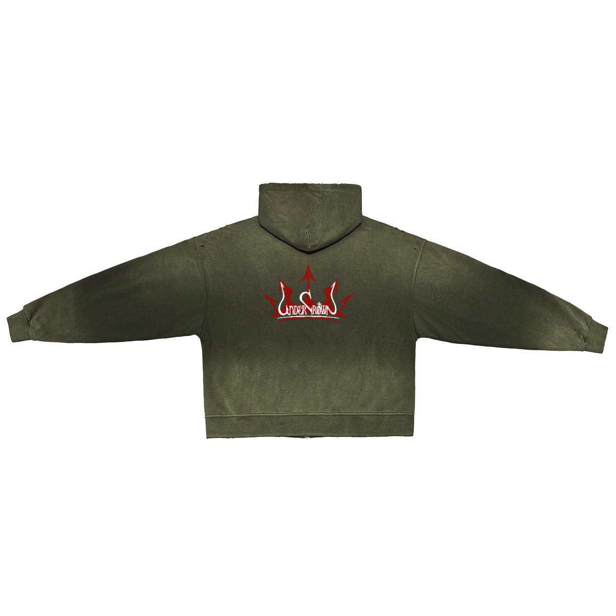 Ash Crøwn Zip Høodie