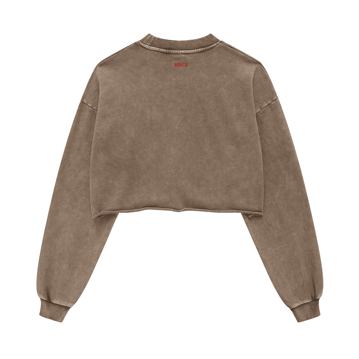 Washed Hemline Crop
