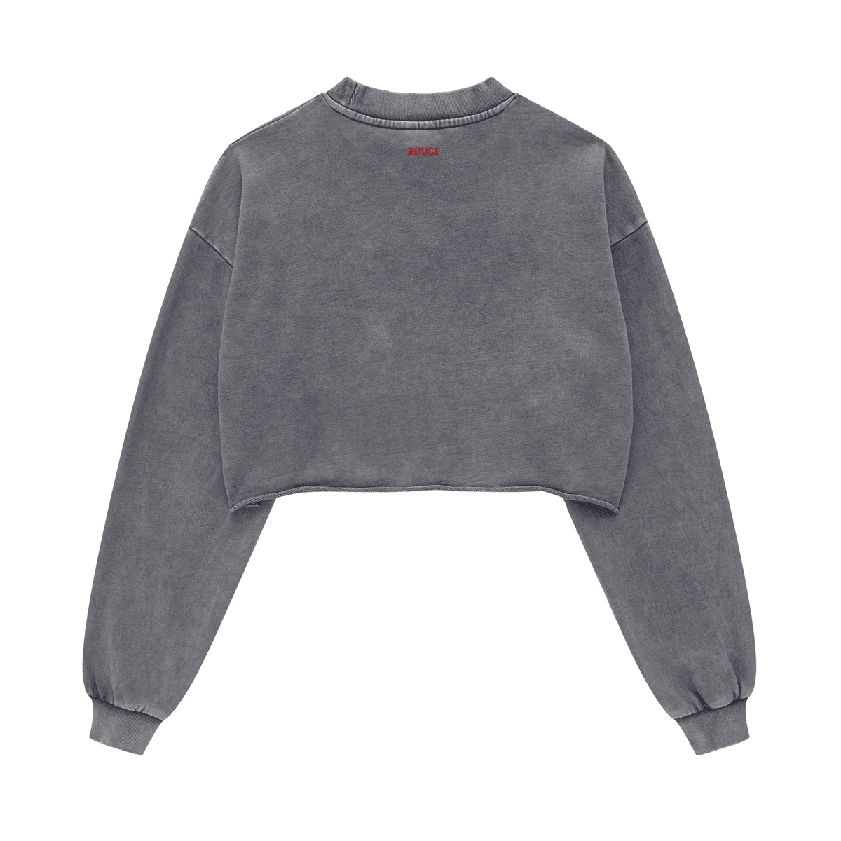 Washed Hemline Crop