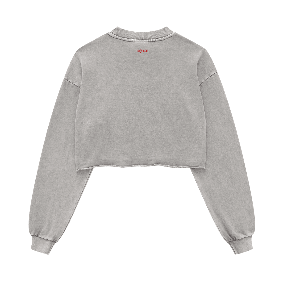 Washed Hemline Crop