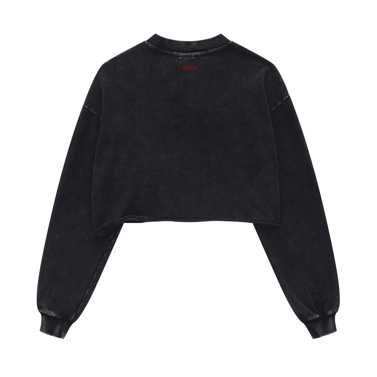 Washed Hemline Crop