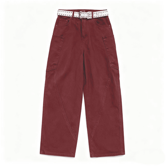Washed Røyal Red Jeans