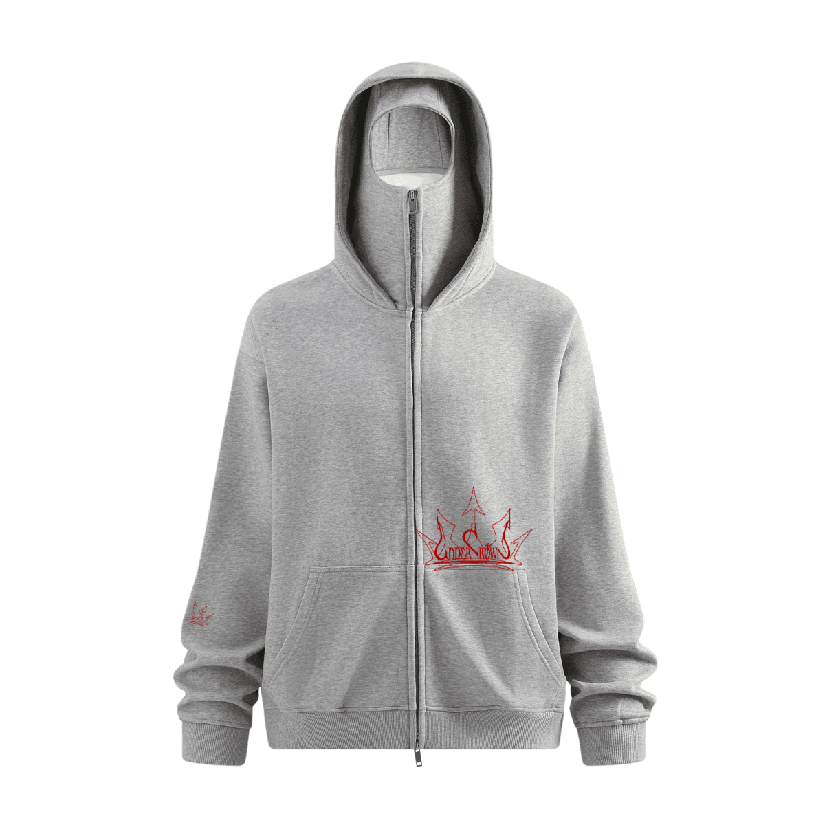 Shadow Crøwn Zip Høodie