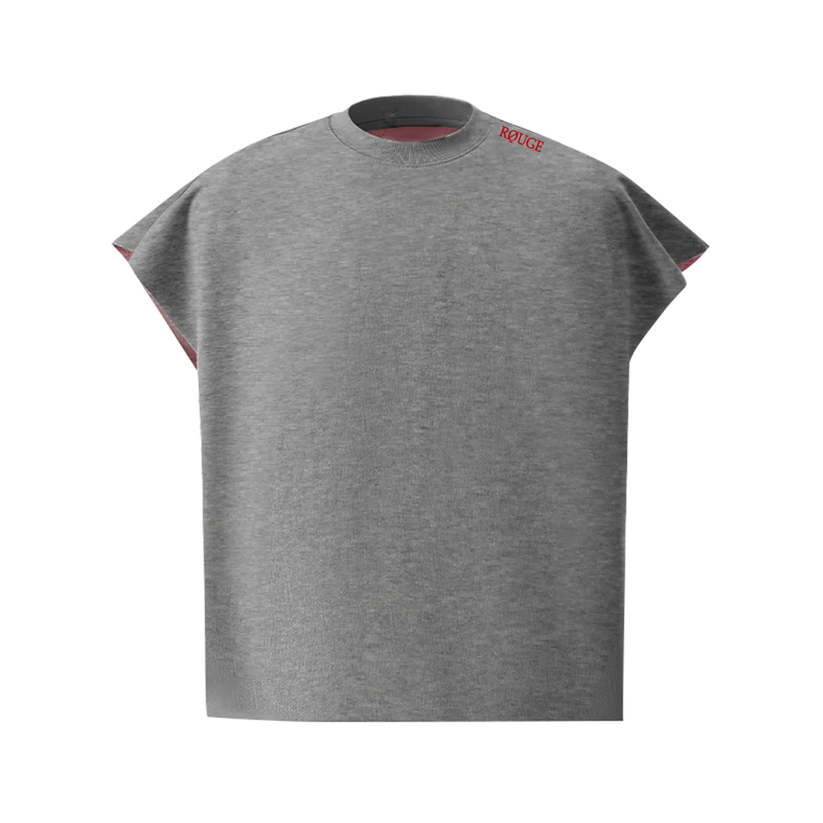 Dual Tone Shøulder Tee