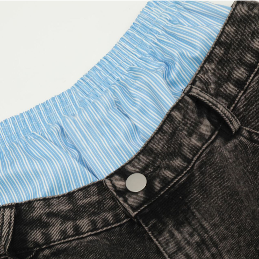 Layered Waist Wide