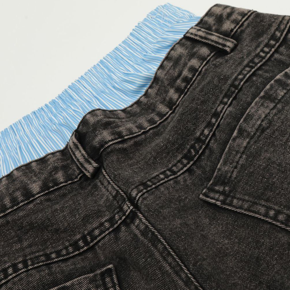 Layered Waist Wide