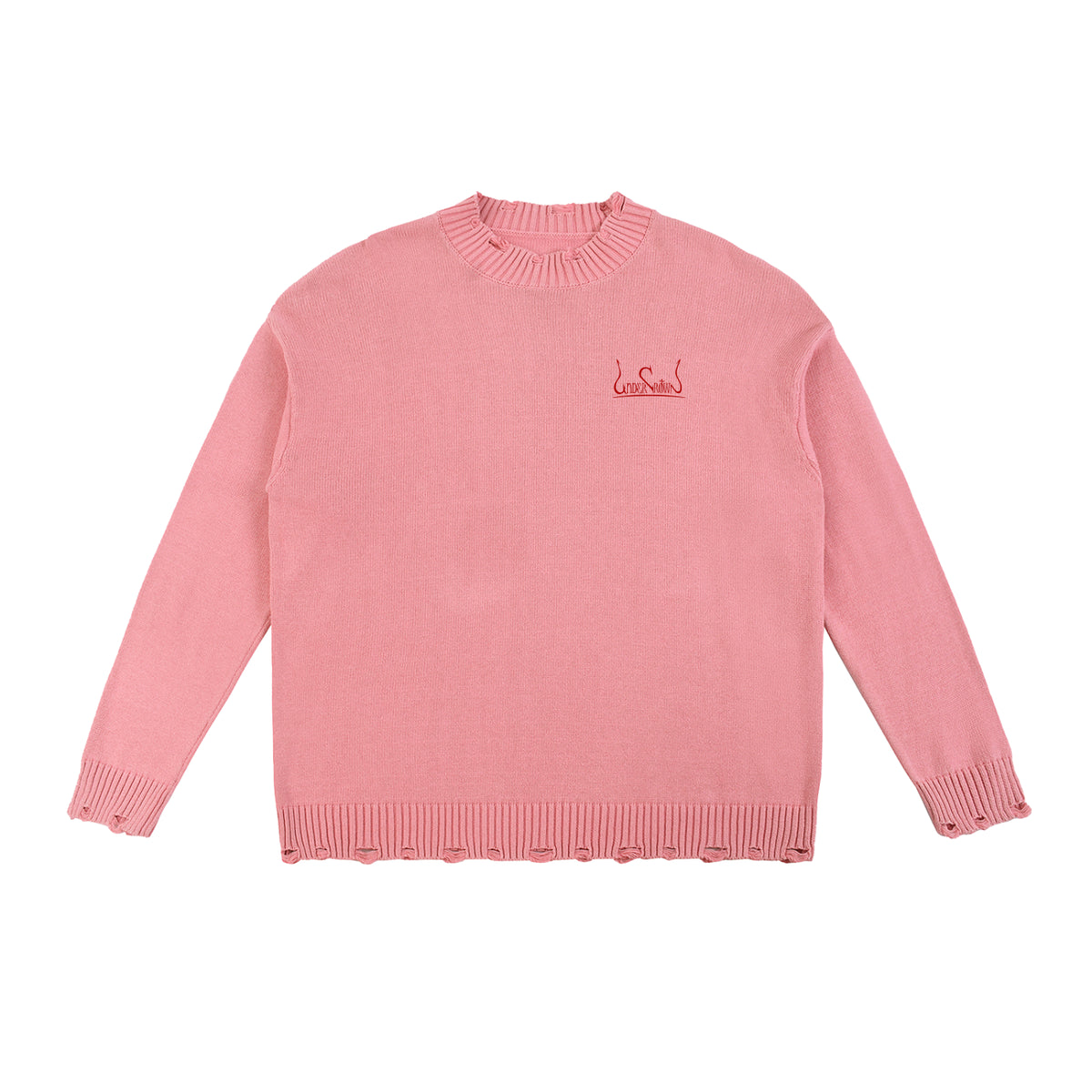 Frayed Authørity Knit
