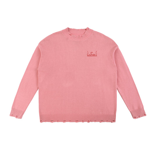 Frayed Authørity Knit