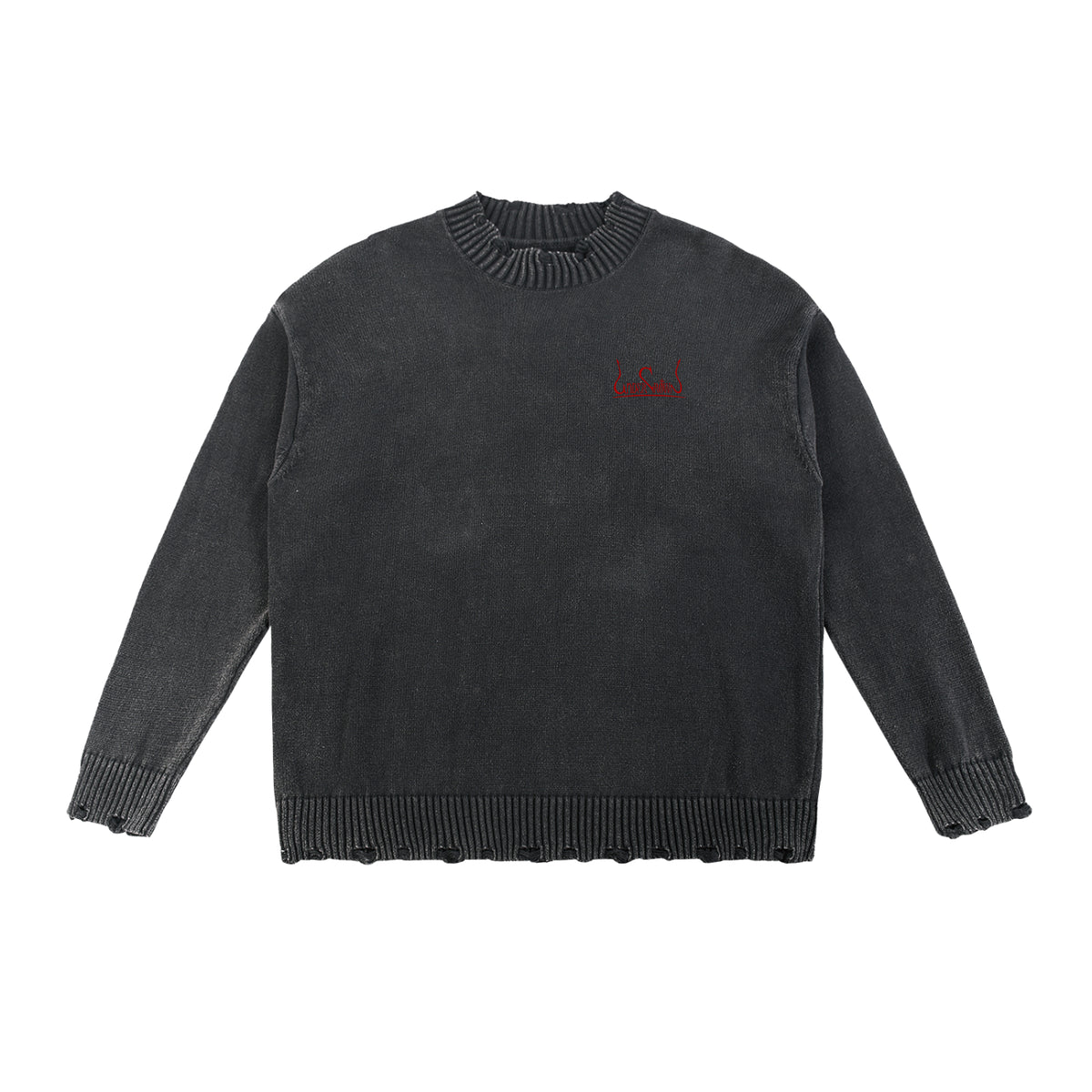 Frayed Authørity Knit