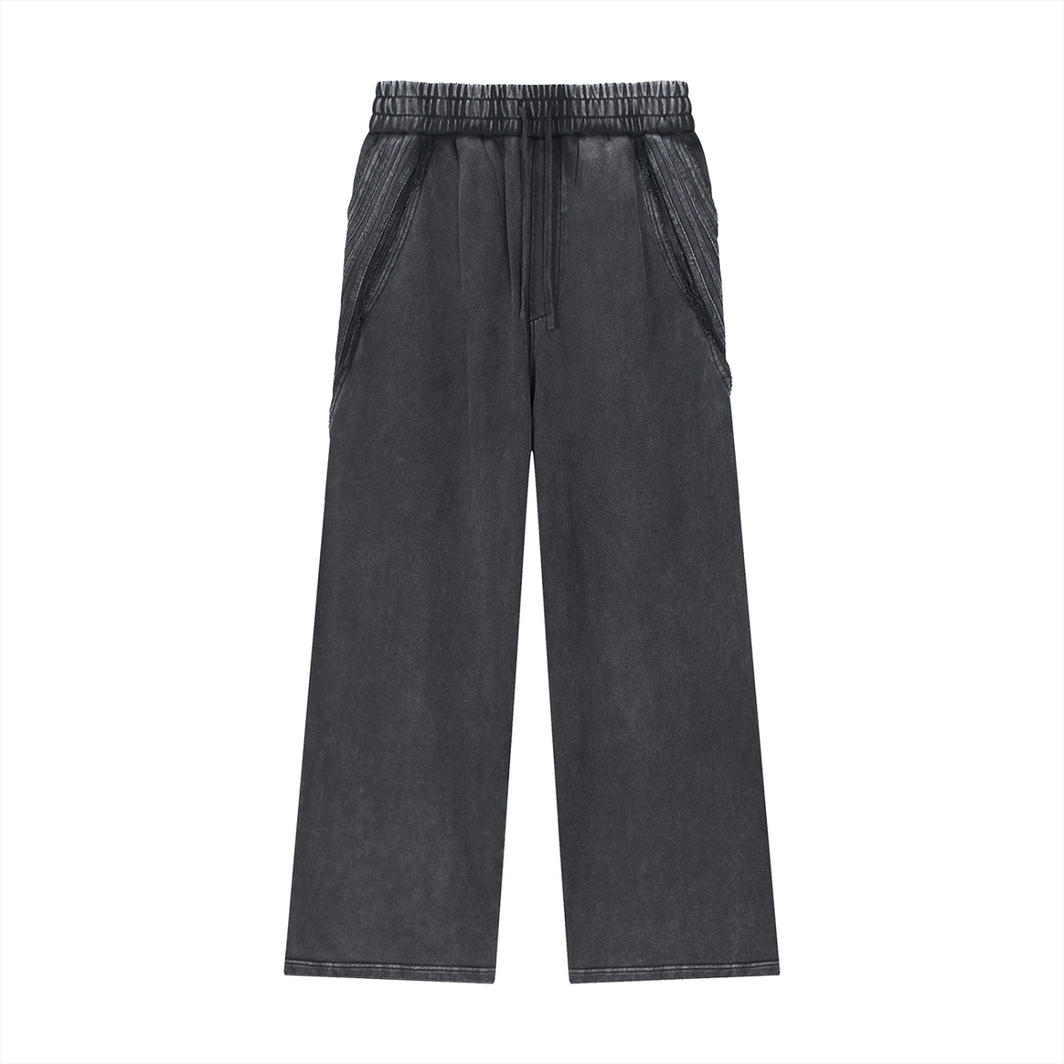 Ash Ribbon Wide Pants