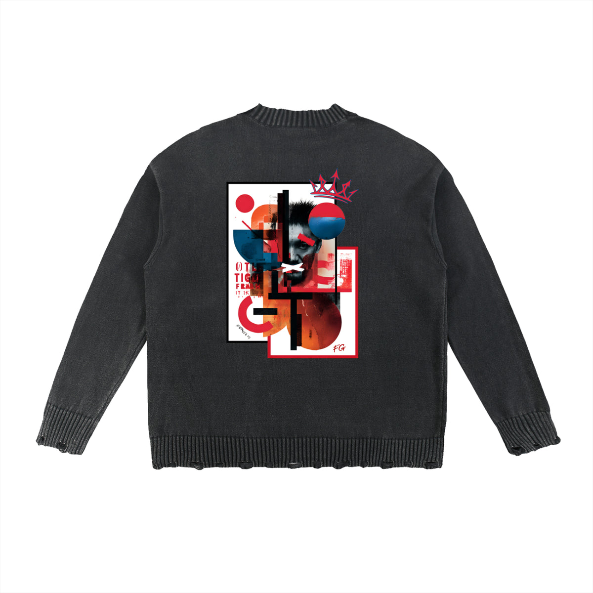 Frayed Authørity Knit