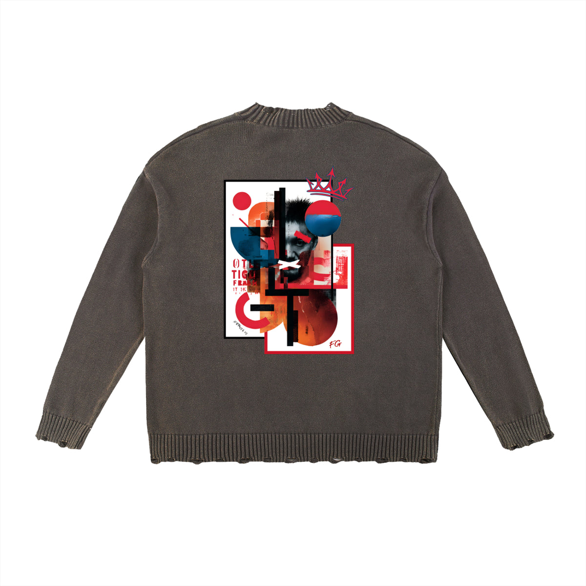 Frayed Authørity Knit