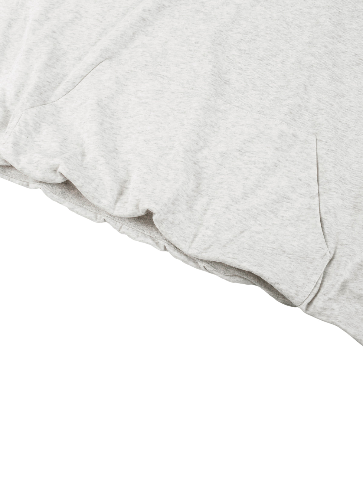 Boxy Gather-Hem Hoodie